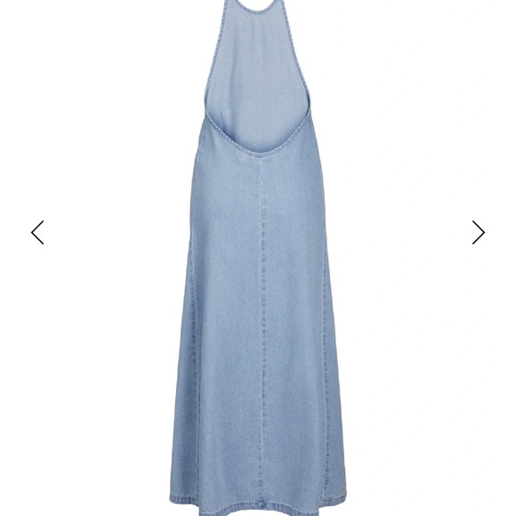 JJXX JXANINE DENIM DRESS NWT MEDIUM - Picture 4 of 8